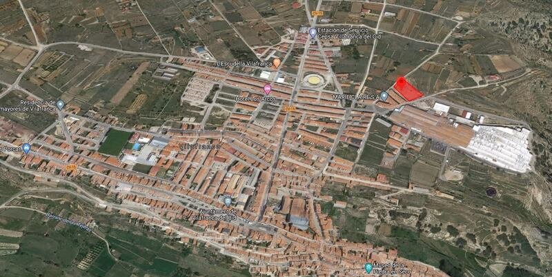 Urbano Solar en venta  en Calle Vicente Blasco Ibaez Villafranca Del Cid Castelln