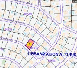 Solar en venta en Calle N 25 Turs Valencia