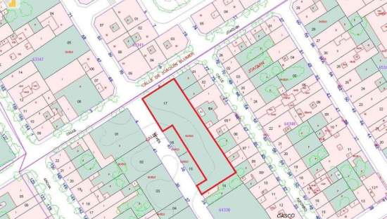 Urbano Solar en venta  en Calle Joaquin Blume San Vicente Del Raspeig Alicante