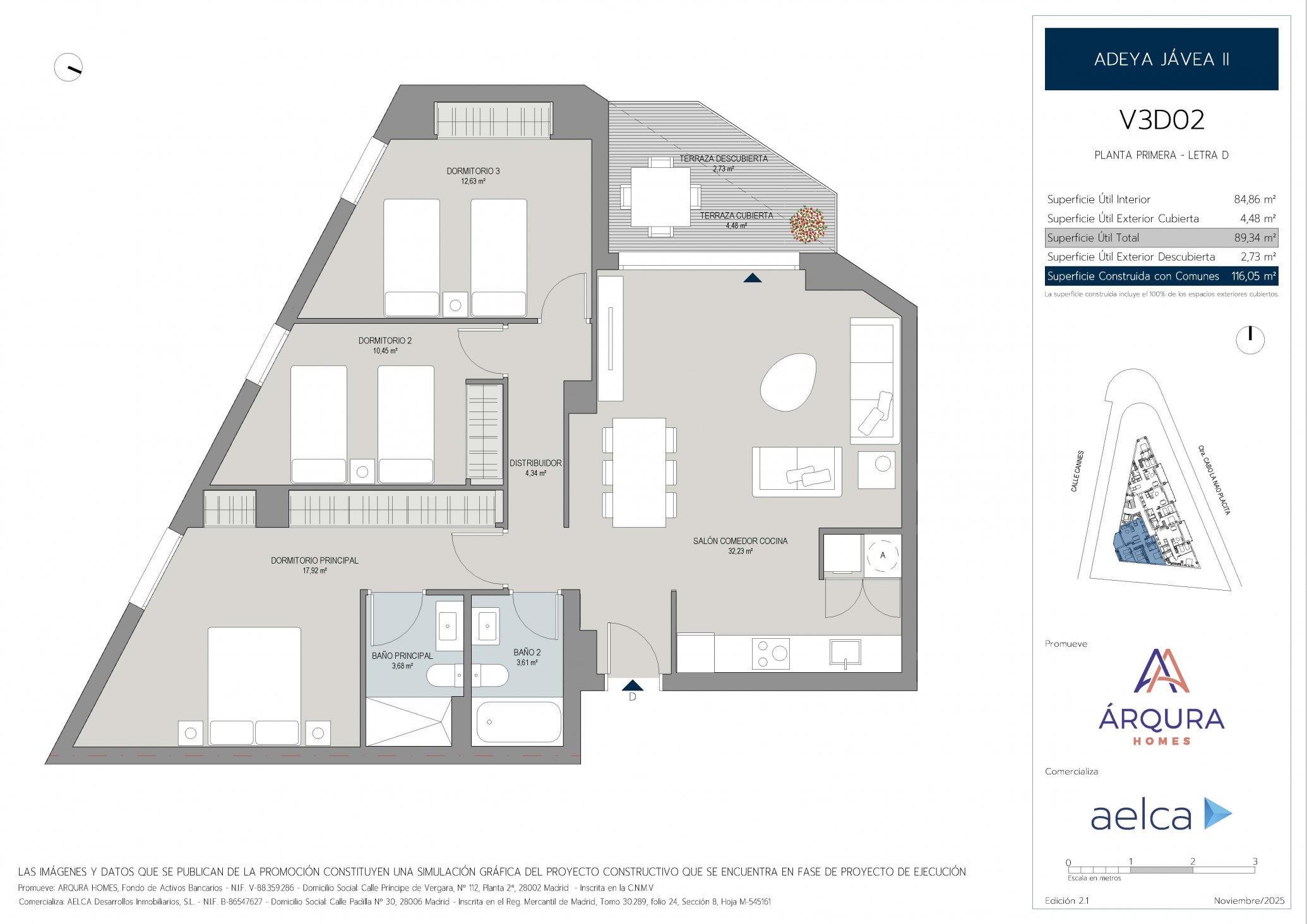 Piso en venta en Jávea, Alicante