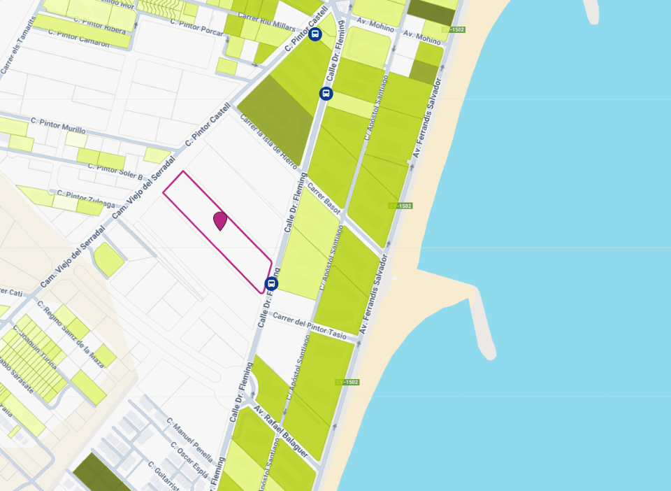 Terreno Urbano en venta en Benicasim, Castellón