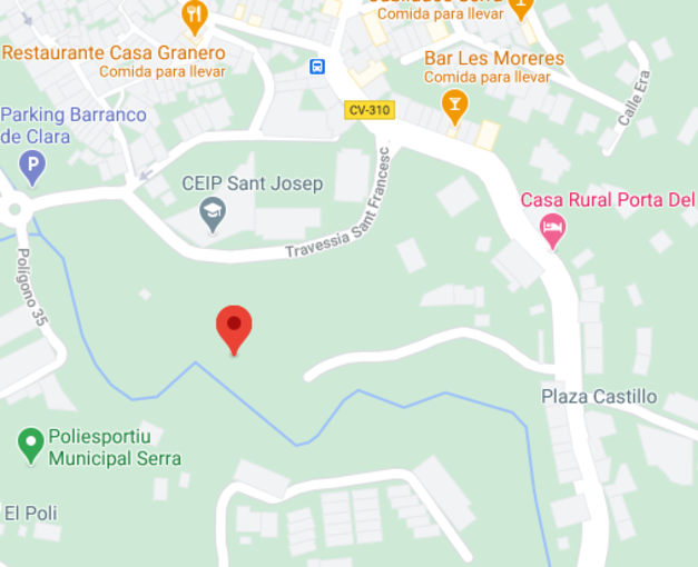 Descubre finca rstica por 22000 con 432m en cpolgono 35 parcelas 297 y 299 Serra