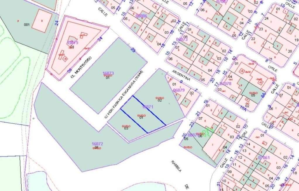 Urbanizable Programado en venta  en Calle Peri Fabrica Escamusa Totana Murcia