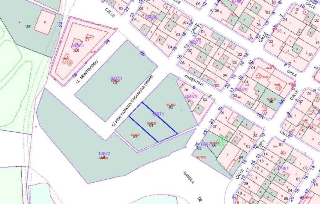 Urbanizable Programado en venta  en Calle Peri Fabrica Escamusa Totana Murcia