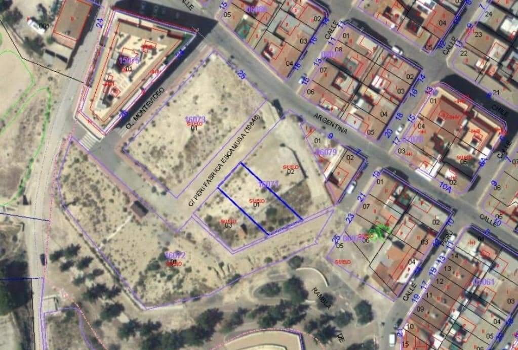 Urbanizable Programado en venta  en Calle Peri Fabrica Escamusa Totana Murcia