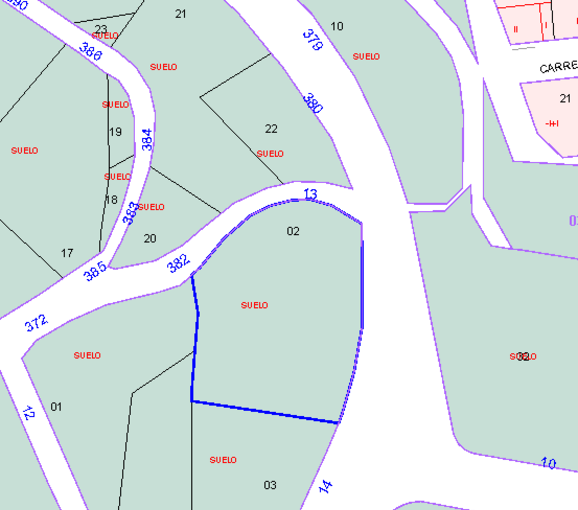 Venta de finca rstica por 24000 con 394m en calle poligono 35 parcela 13 Serra