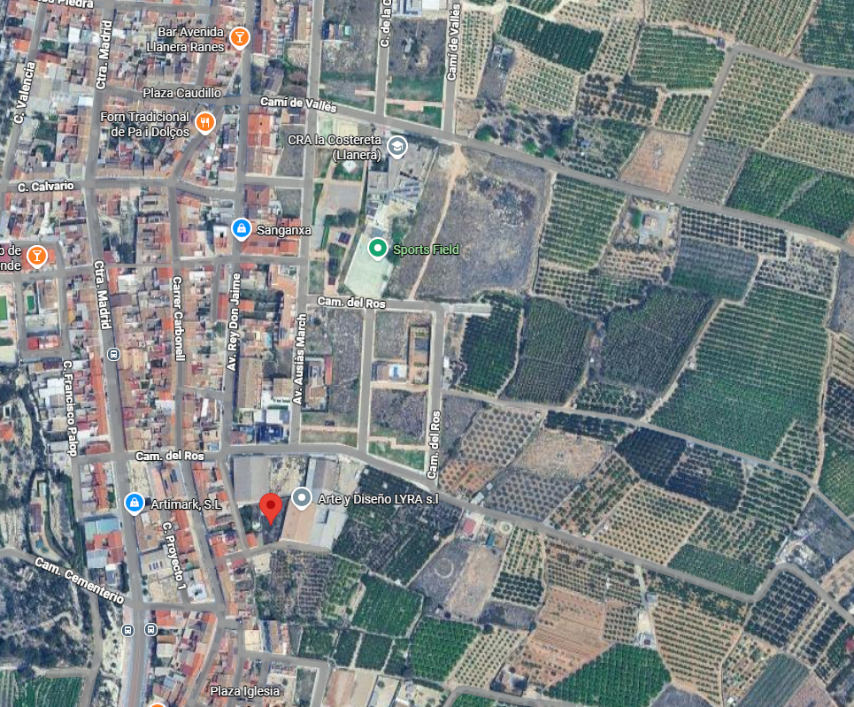 Terreno en venta en Llanera De Ranes, Valencia