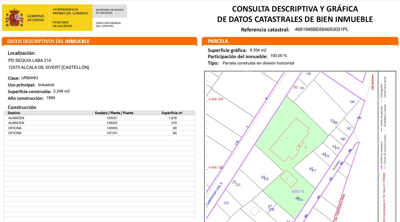 Naves Industriales en venta en Alcalá De Chivert, Castellón