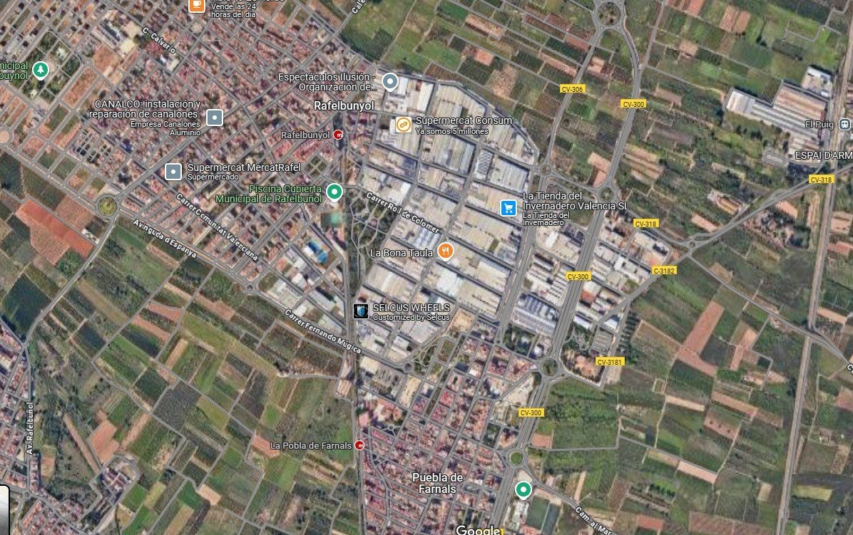 Naves Industriales en Rafelbunyol, Valencia