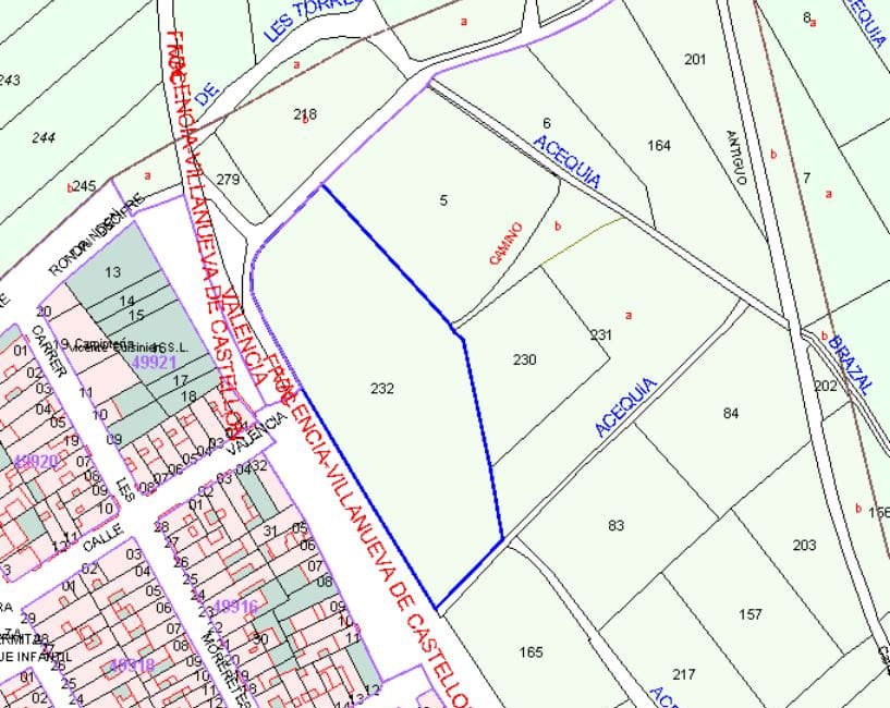 Terreno en venta en Villanueva De Castellón, Valencia