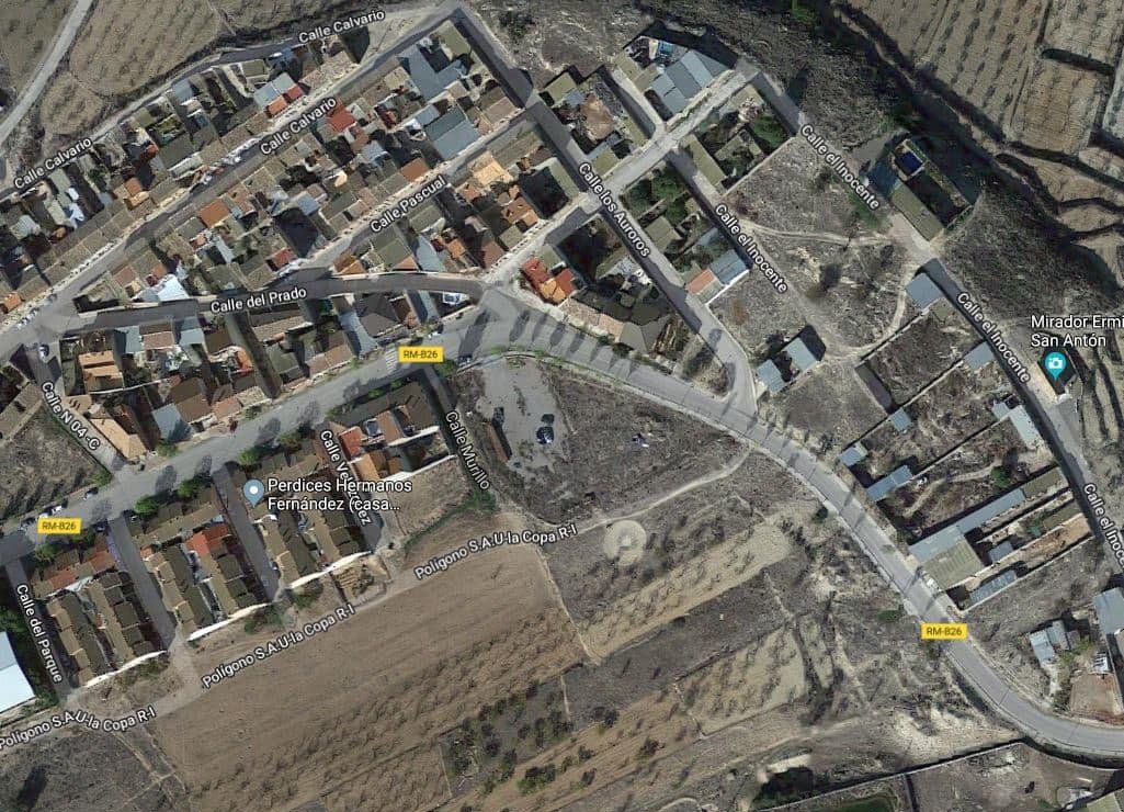 Urbano (Solar) en venta  en Calle Comunidad Autonoma De Murcia, Bullas, Murcia