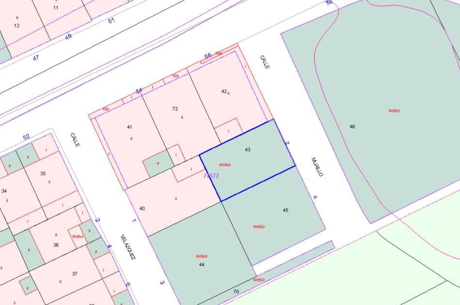 Urbano (Solar) en venta  en Calle Comunidad Autonoma De Murcia, Bullas, Murcia