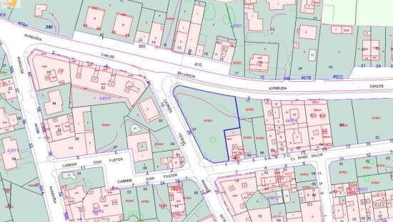 Urbano Solar en venta  en Calle Vicent Andrs Estells Montserrat Valencia