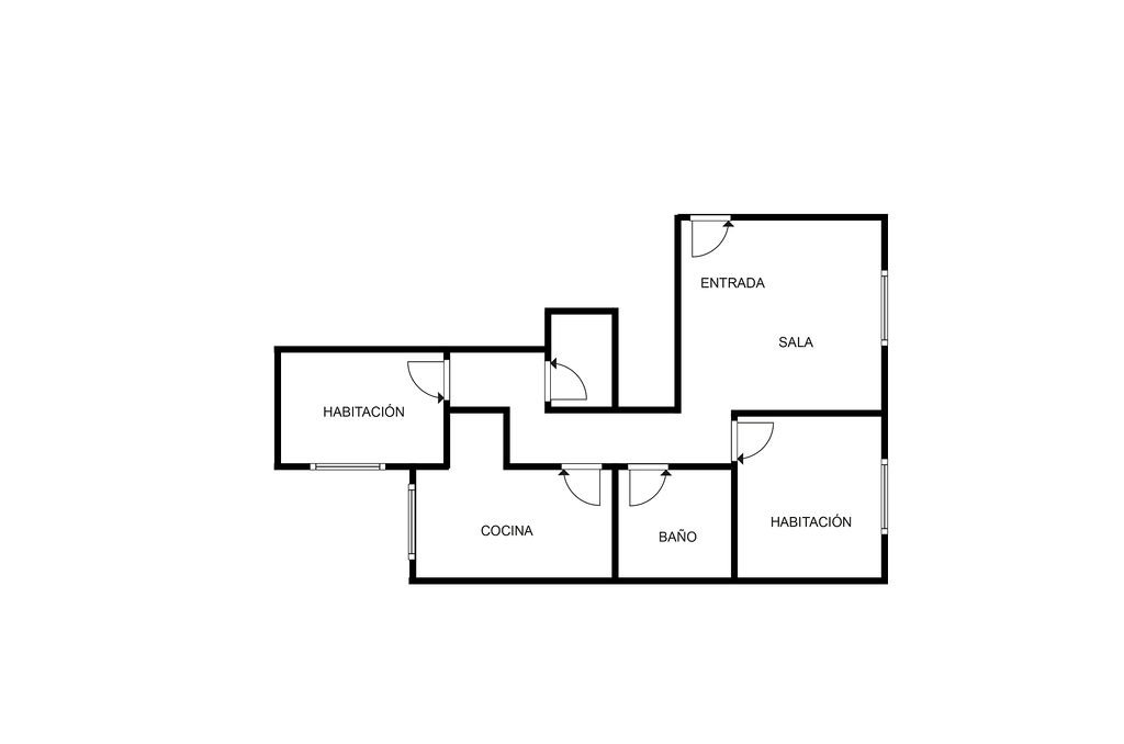 Piso en venta  en Calle Poeta Ibaez Caravaca De La Cruz Murcia