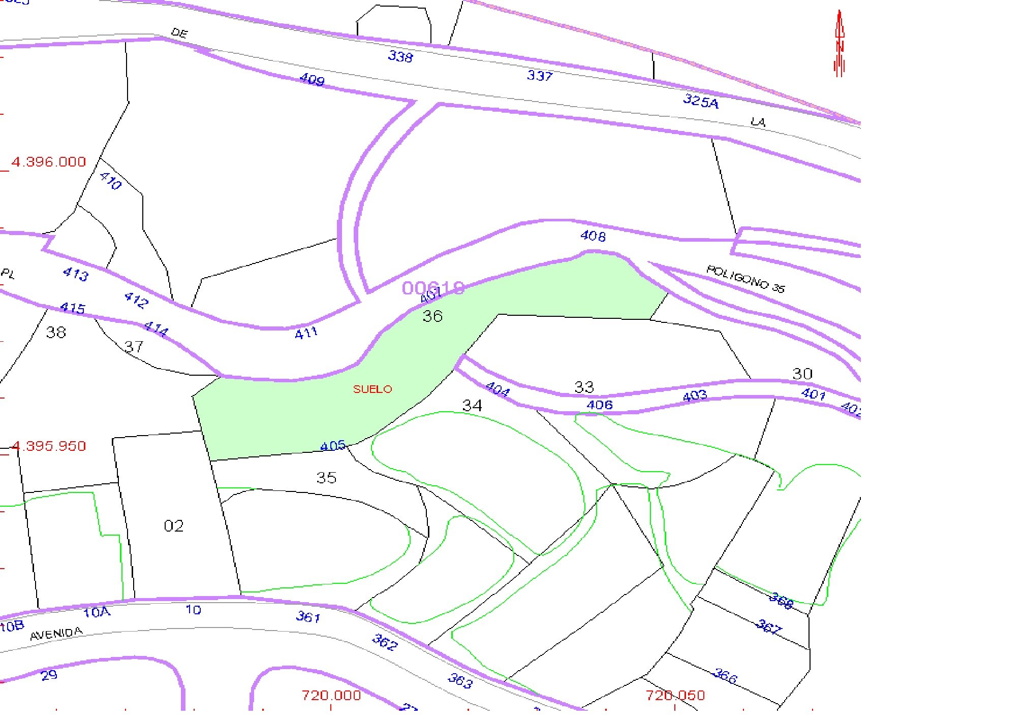 Suelo urbano residencial a la venta en cpoligono 35 parcela Serra por 49000 de 801m