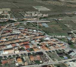 Solar en C Vint-I-Vuit de Novembre, San Rafael del Río Castellón