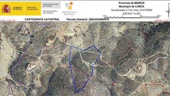 No Urbanizable Rstico en venta  en Polgono 208 Lorca Murcia