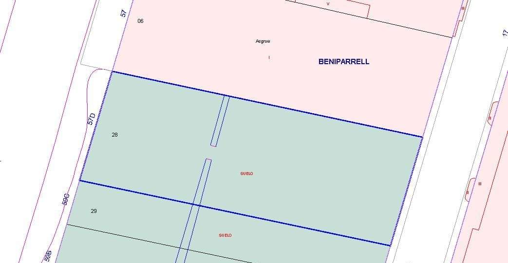Urbano (Solar) en venta  en Avenida Levante, Beniparrell, Valencia