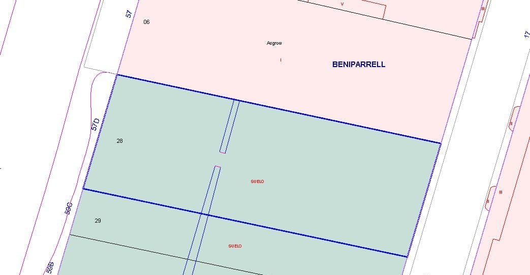 Urbano (Solar) en venta  en Avenida Levante, Beniparrell, Valencia