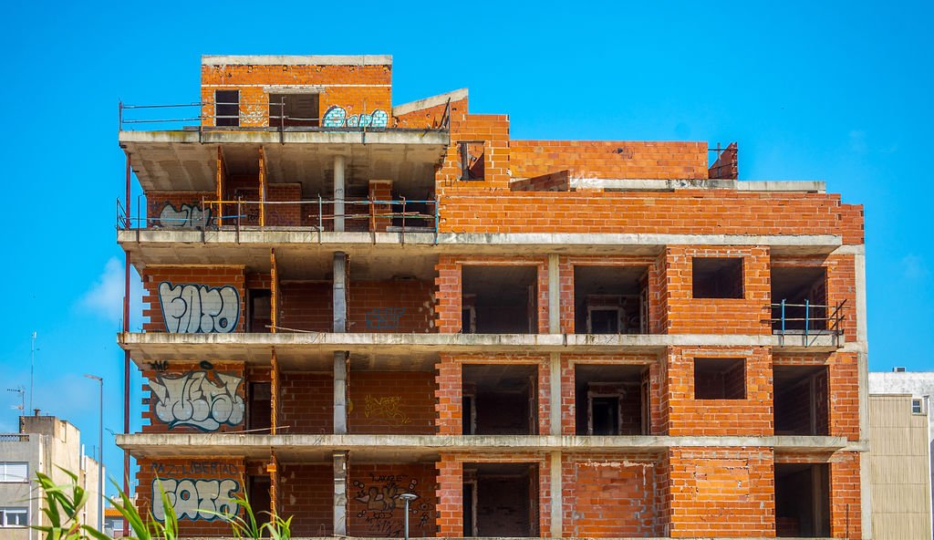 Edificio en construcción en C de Madrid