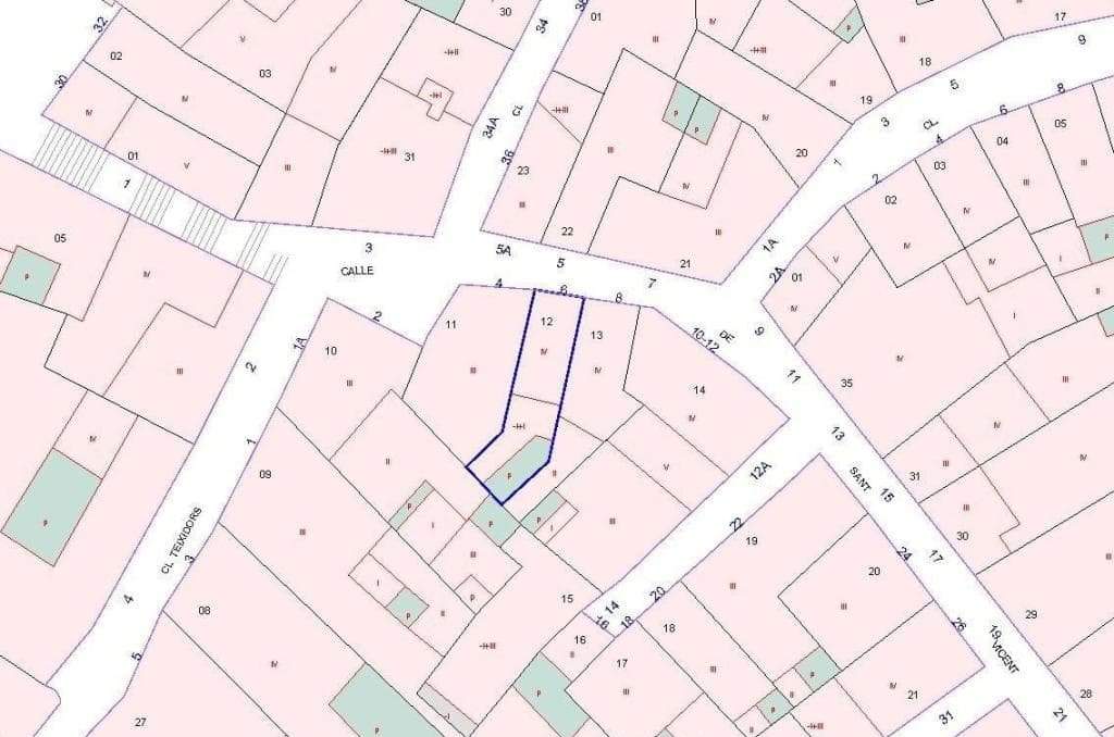 Urbano Solar en venta  en Calle Del Cantalar De Sant Vicent Ontinyent Valencia