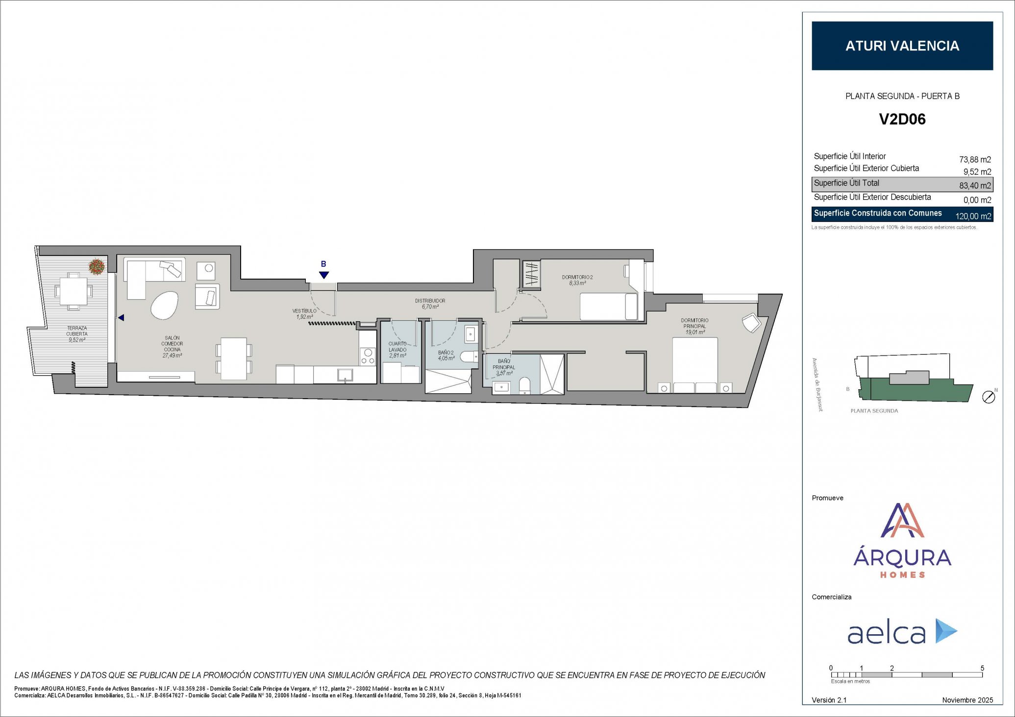 Piso en venta en Marchalenes, Valencia