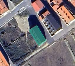 Viviendas adosadas en construcción detenida en C Sants Abdo i Senent