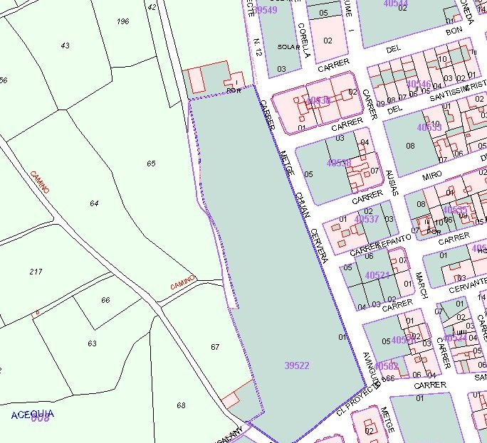 Suelo urbanizable residencial disponible en calle doctor chuan cervera Masalavs por 99500 con 11826m
