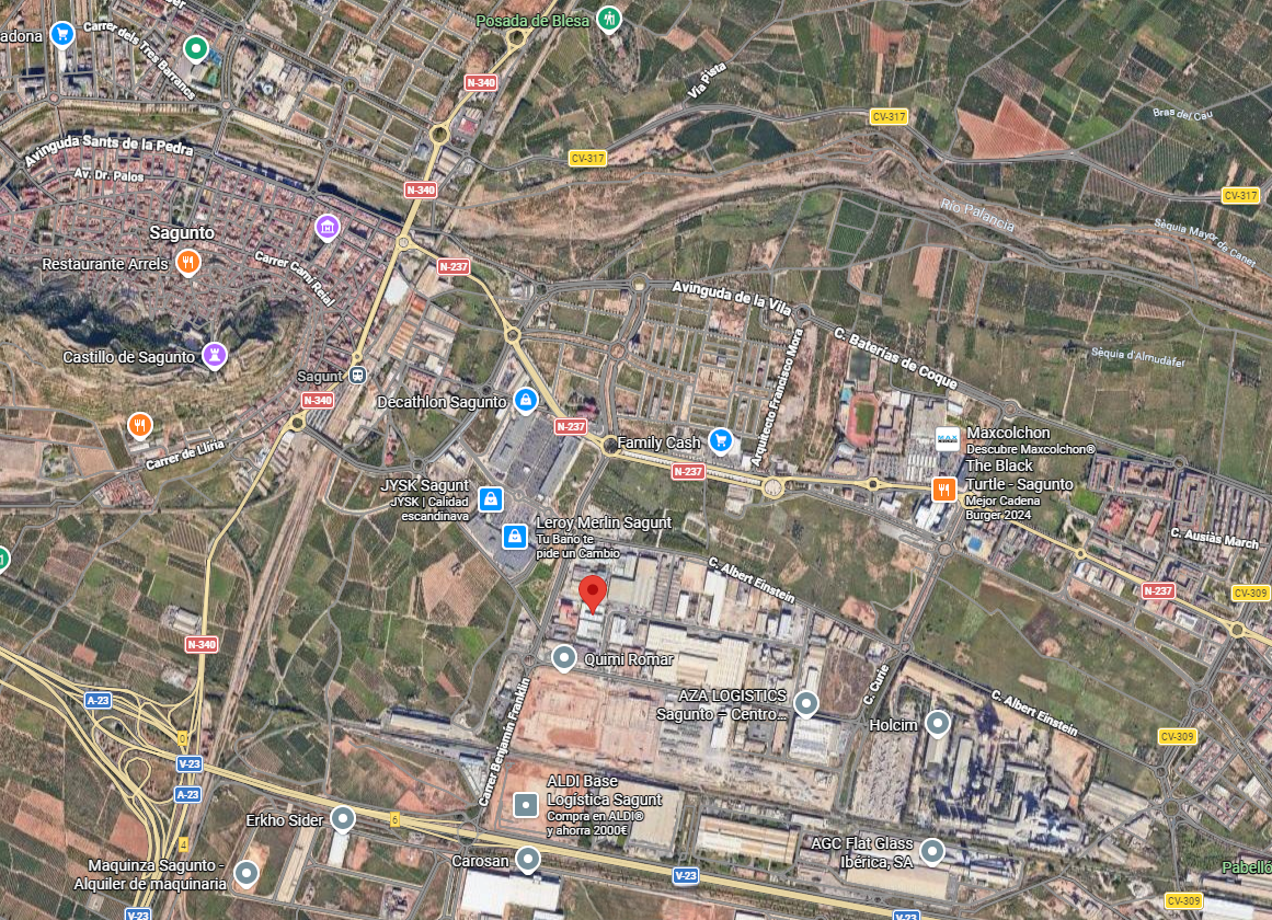 Nave industrial en C Kepler, Sagunto Valencia