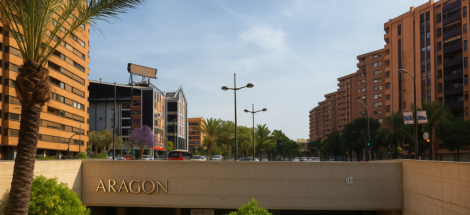 Alquiler local zona Mestalla Avda Aragón Valencia