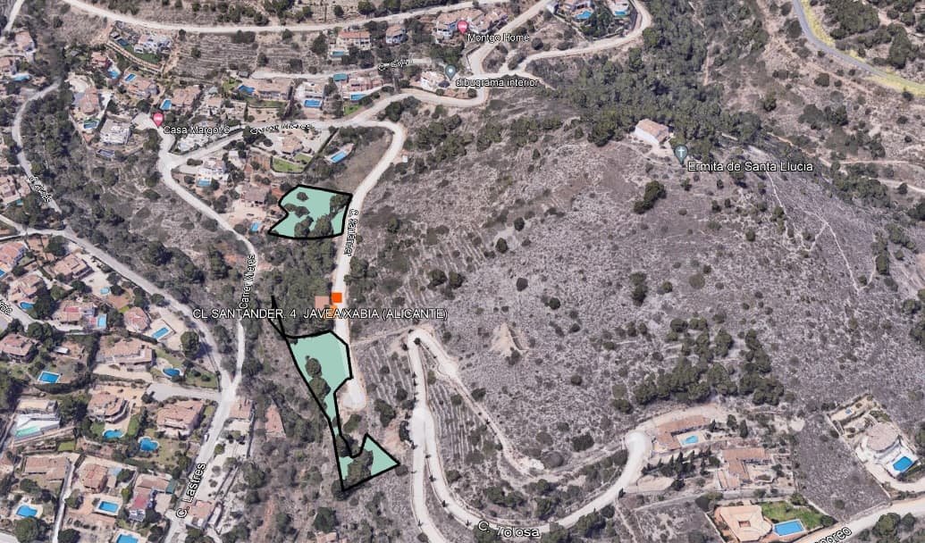No Urbanizable (Rústico) en venta  en Calle Santander, Jávea, Alicante