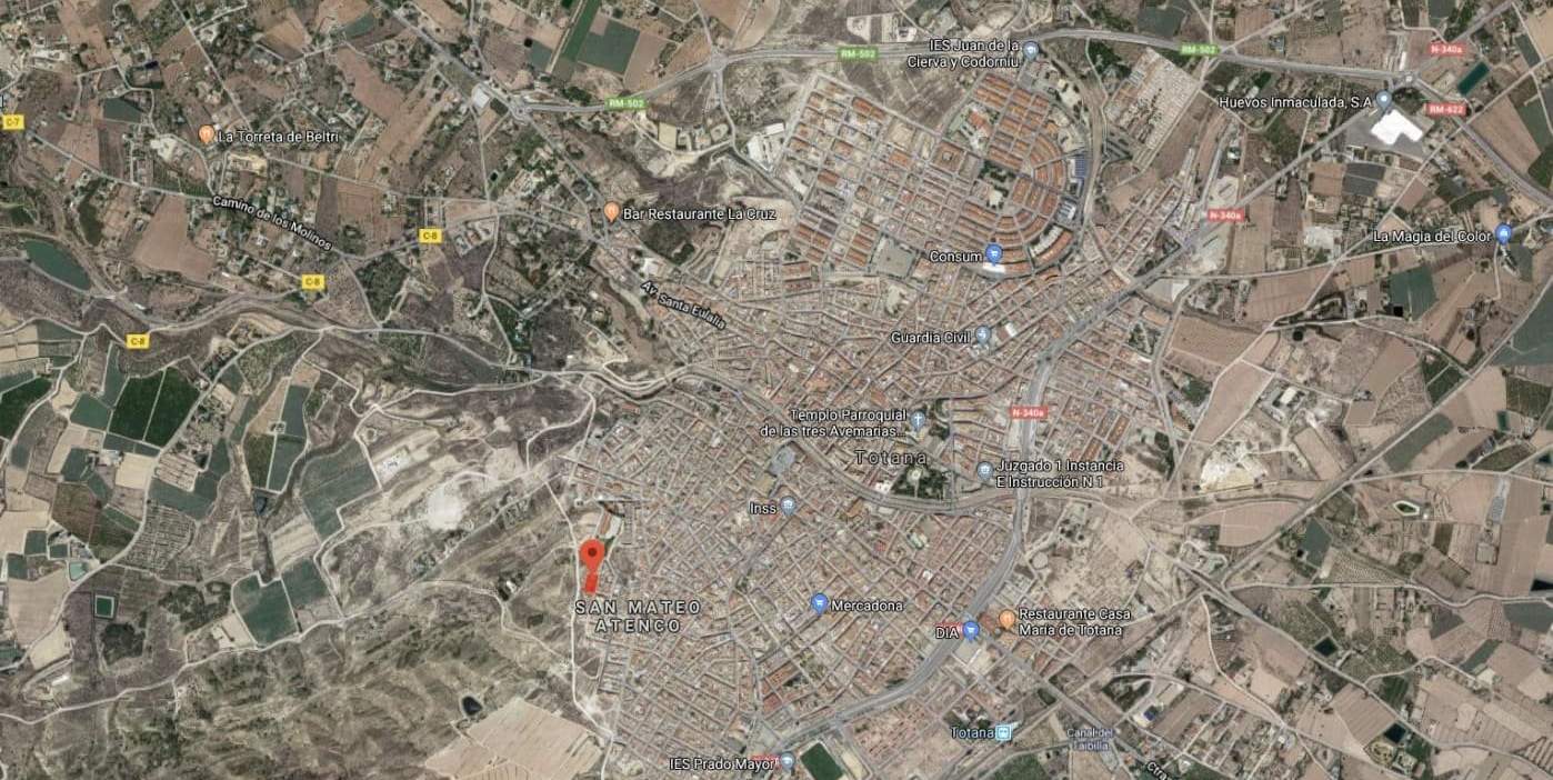 Urbano Solar en venta  en Calle Villa Cohete Totana Murcia