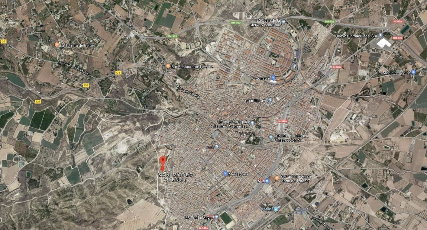 Urbano Solar en venta  en Calle Villa Cohete Totana Murcia