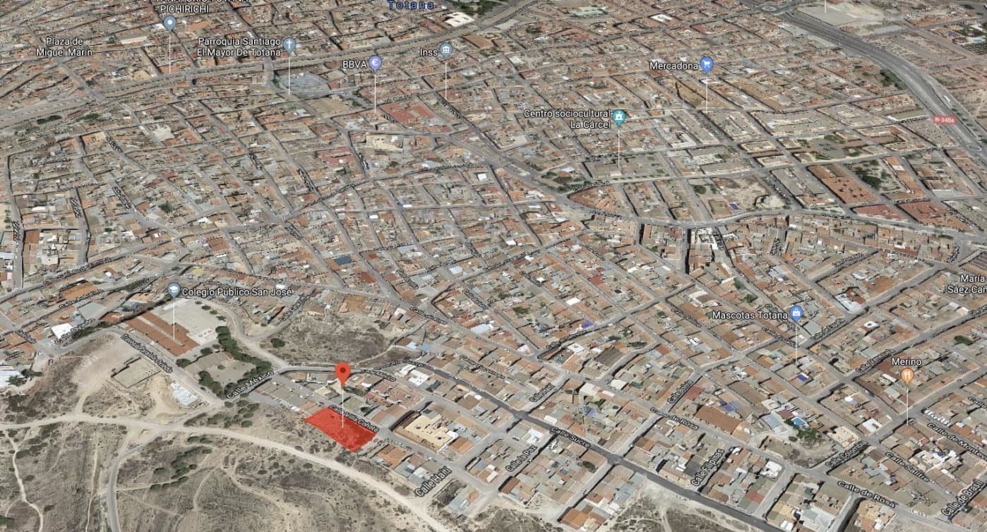 Urbano Solar en venta  en Calle Villa Cohete Totana Murcia
