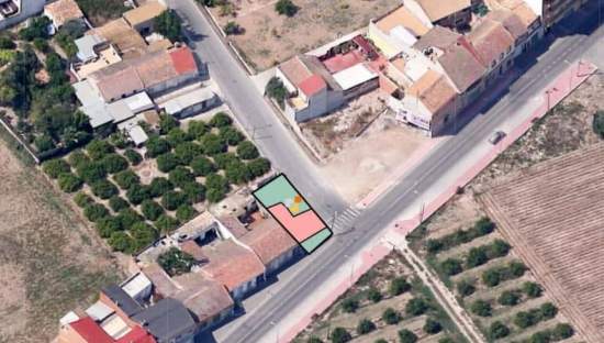 Urbano Solar en venta  en Calle Mayor Murcia Murcia