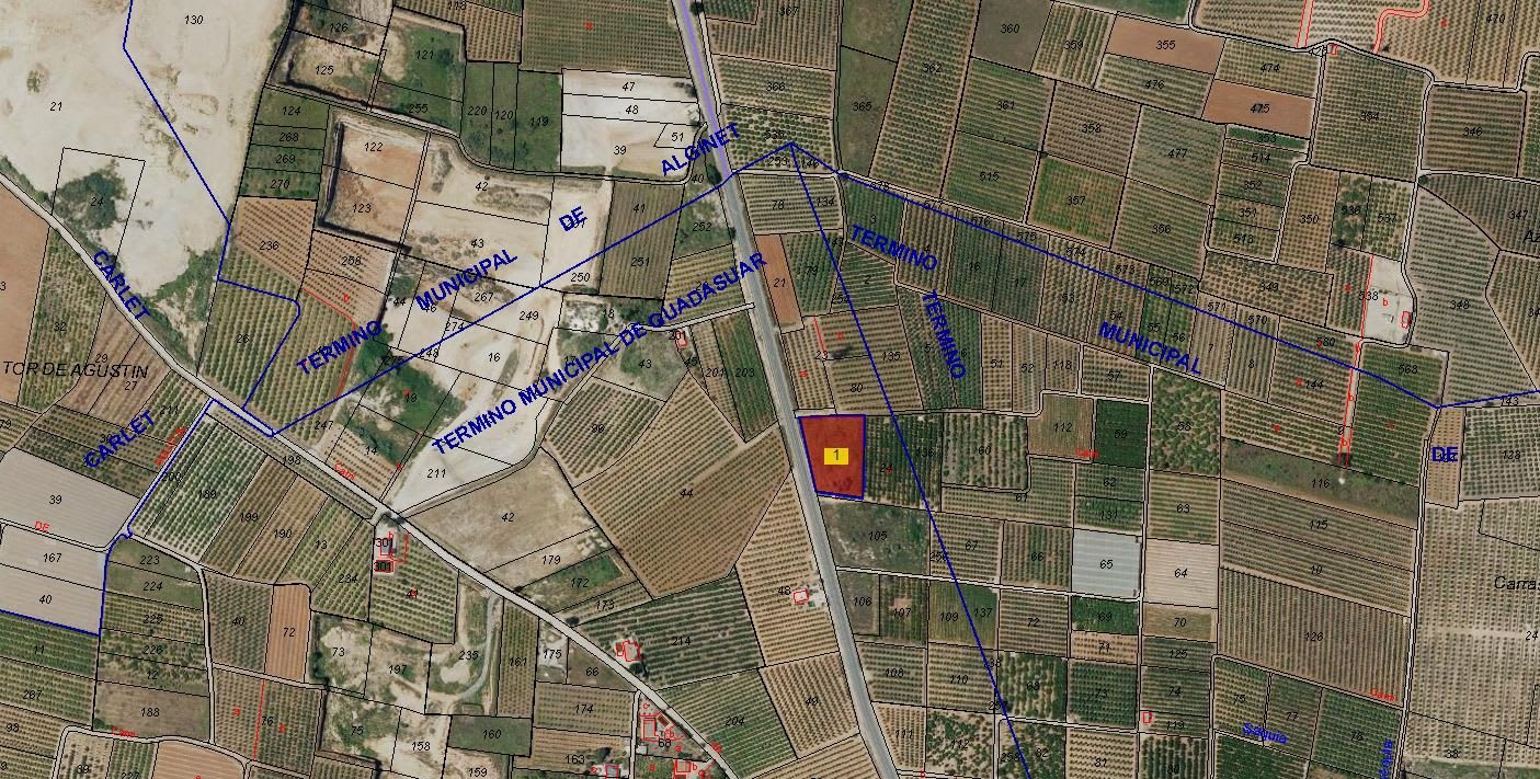 Suelo No Urbanizable en venta en Partida Carrascal el, Sn, 46610, Guadasuar Valencia