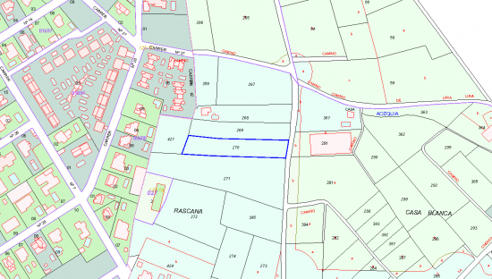 Suelo urbanizable residencial a la venta en calle safareig. paraje casablanca, parcela 270 del polig Pobla de Vallbona la de 2.752m