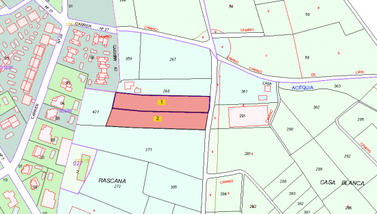 Suelo urbanizable residencial a la venta en calle safareig. paraje casablanca, parcela 270 del polig Pobla de Vallbona la de 2.752m
