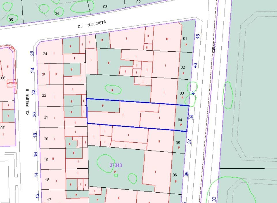 Urbano (Solar) en venta  en Calle De Ceuti, Alguazas, Murcia