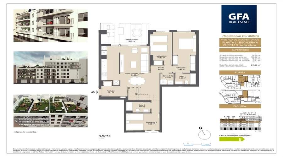 Dúplex en venta en Castellón De La Plana, Castellón