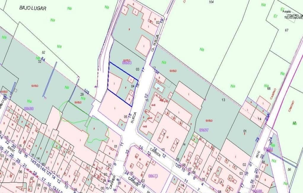 Urbano Solar en venta  en Calle Sueca Llaur Valencia