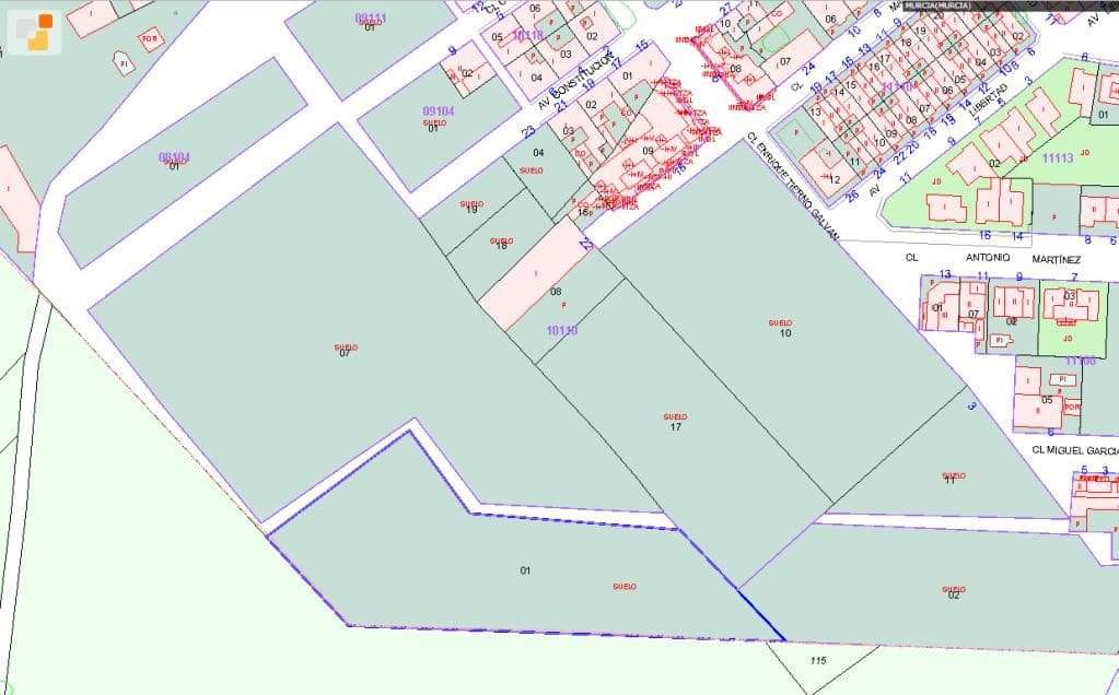 No Urbanizable Rstico en venta  en Camino Cementerio Murcia Murcia