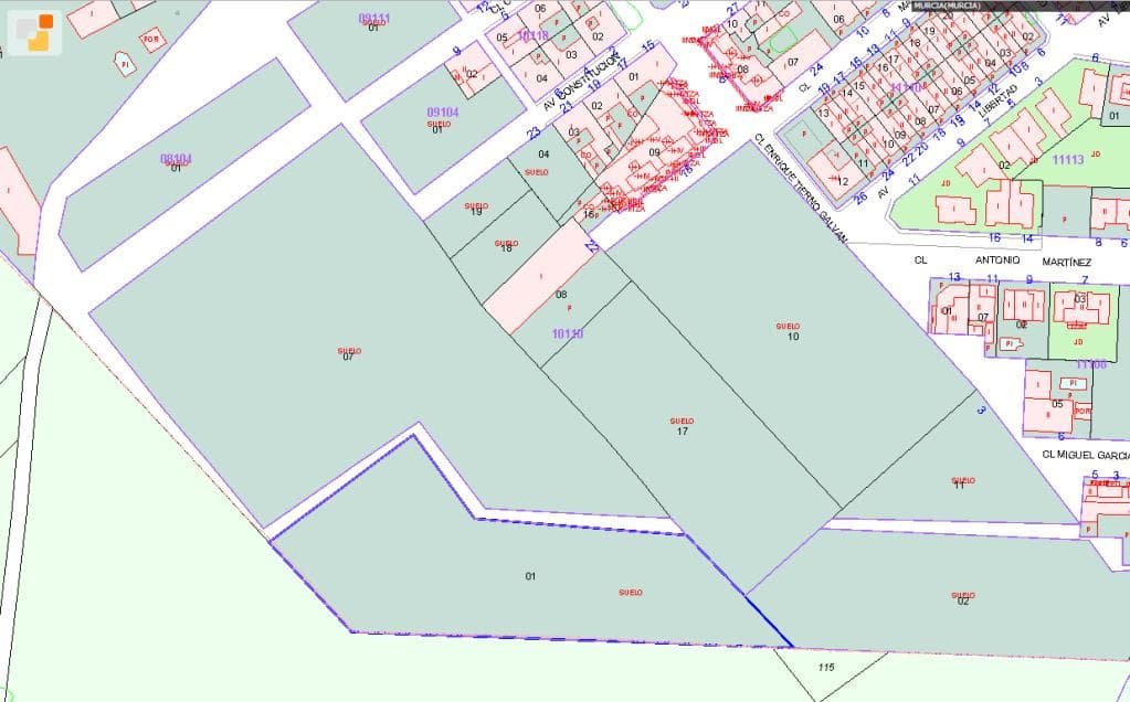 No Urbanizable Rstico en venta  en Camino Cementerio Murcia Murcia