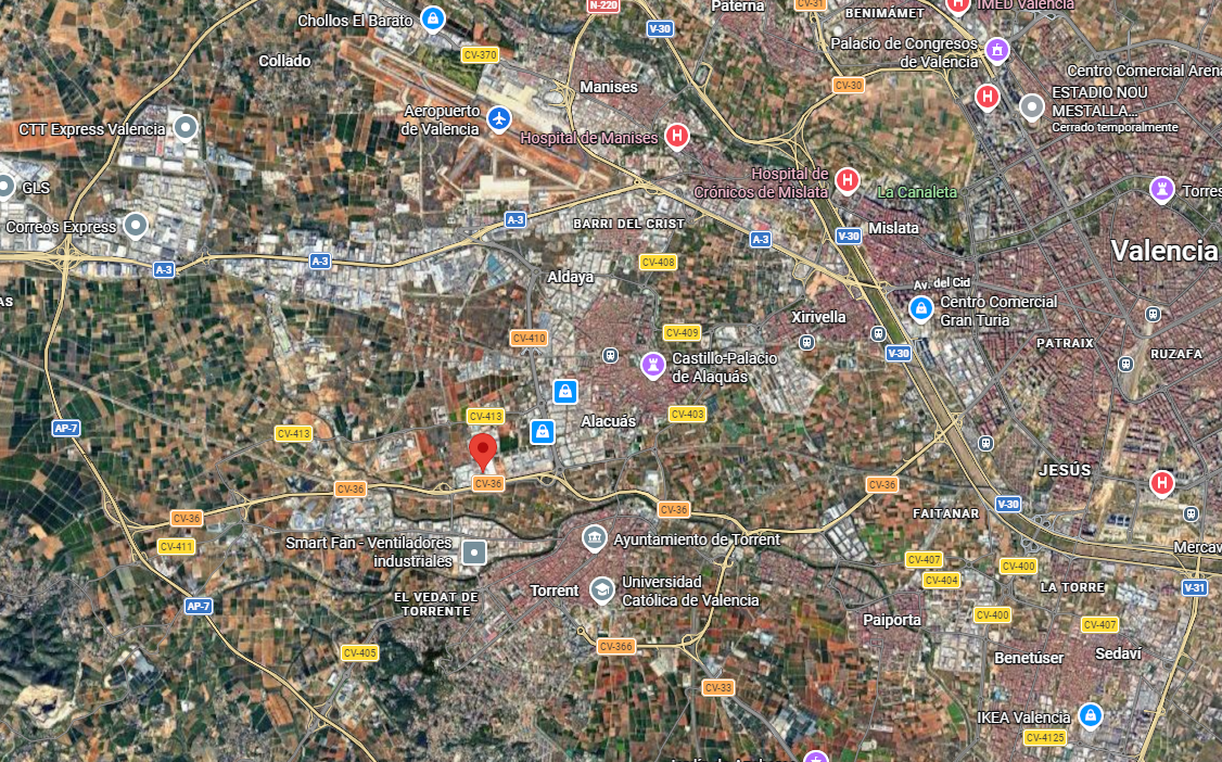 Naves Industriales en venta en Alacuás, Valencia