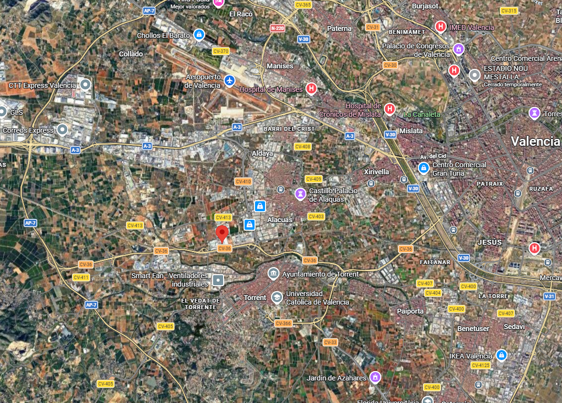 Naves Industriales en venta en Alacuás, Valencia