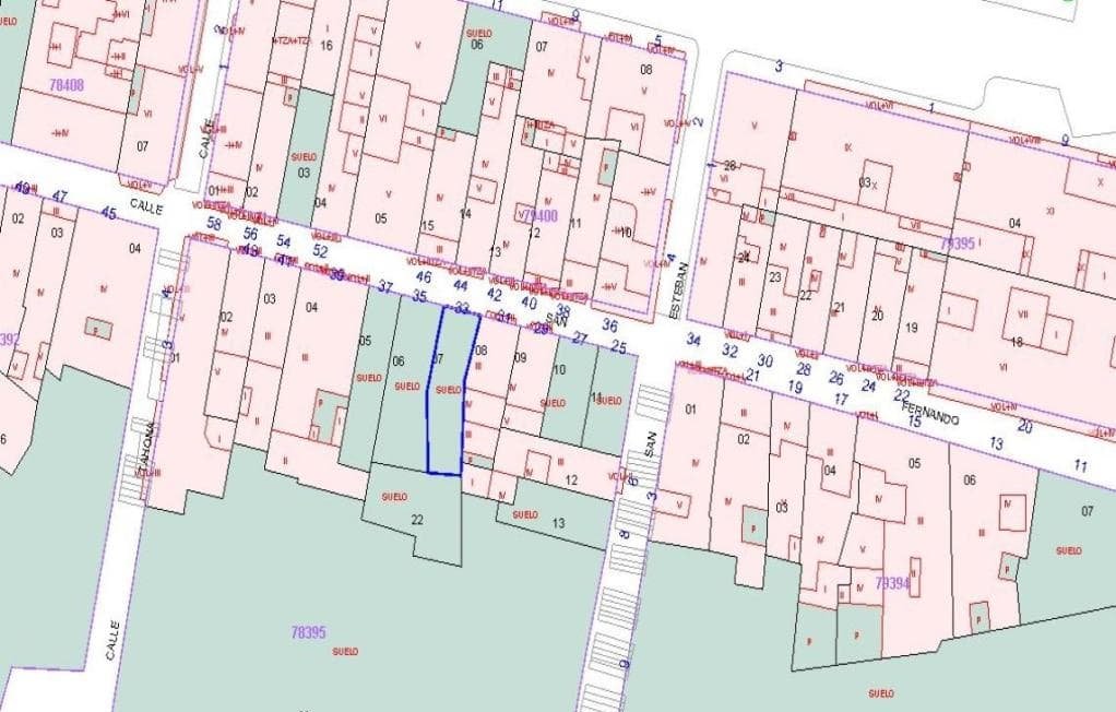 Urbano Solar en venta  en Calle San Fernando Cartagena Murcia
