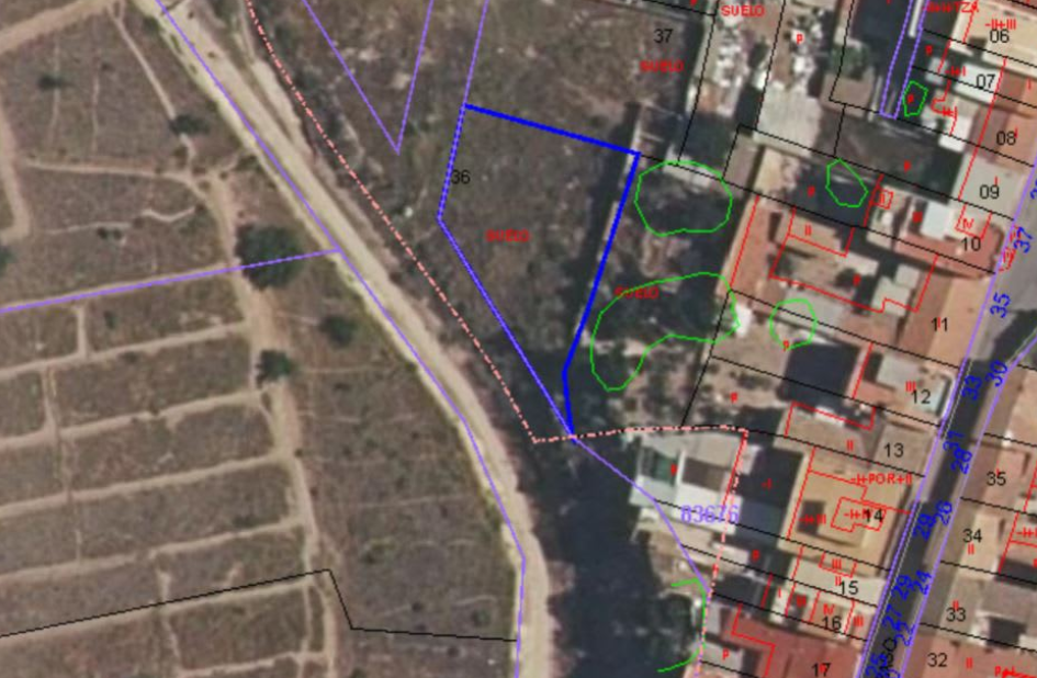 Terreno Urbano en venta en La Ñora, Murcia