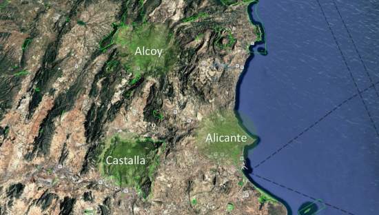 No Urbanizable Rstico en venta  en Calle Portell De Cati Castalla Alicante