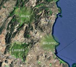No Urbanizable Rstico en venta  en Calle Portell De Cati Castalla Alicante