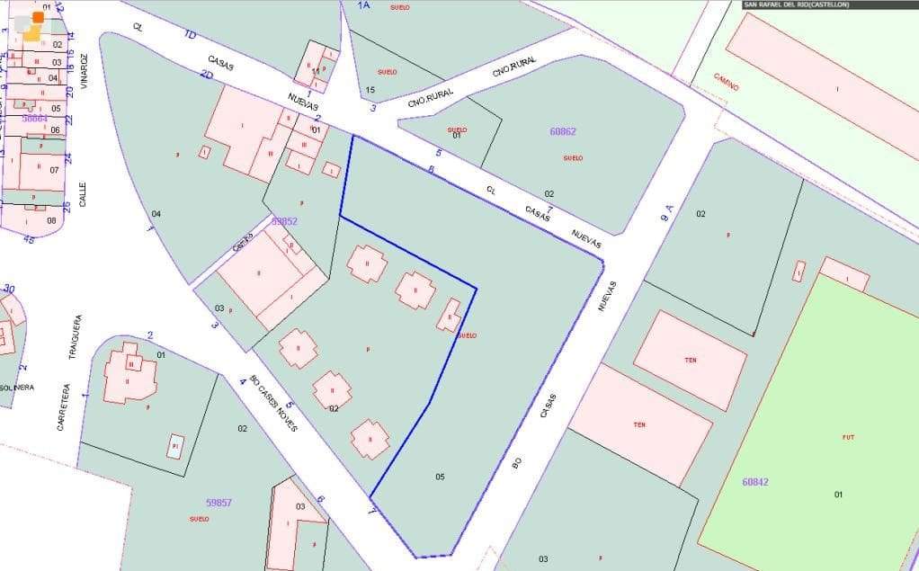 Urbano Solar en venta  en Calle Cases Noves San Rafael Del Ro Castelln